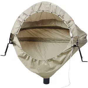 Hdmw Miter Saw Dust Collection Hood, Table Miter Saw Dust Collector, Come with Storage Bag - Fits All Miter Saws