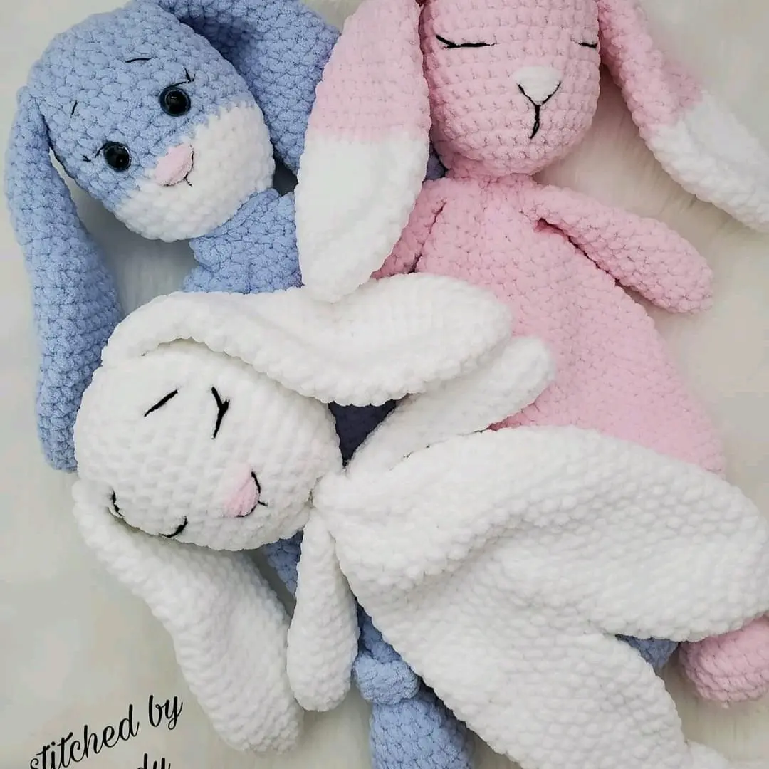 Amigurm Homemade Bunny Snugglers