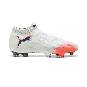 PUMA Mens Future 8 Ultimate Firm Ground Football Sneakers Shoes - White