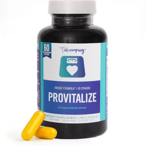 BB Company Provitalize Lactobacillus Probiotic Blend Supplement for Women’s Menopause Support, Digestive Health, Joint Comfort, Metabolism Boost – Turmeric Curcumin, Moringa, 60 Ct Edible Healthcare Dietary Vitamin