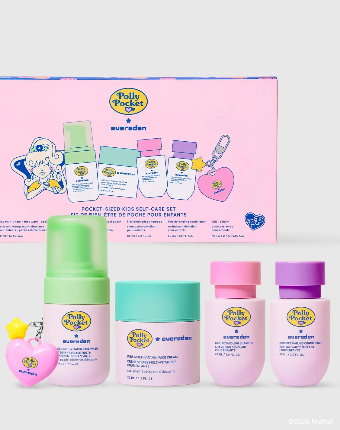 Evereden - Polly Pocket™ Kids Self-Care Set