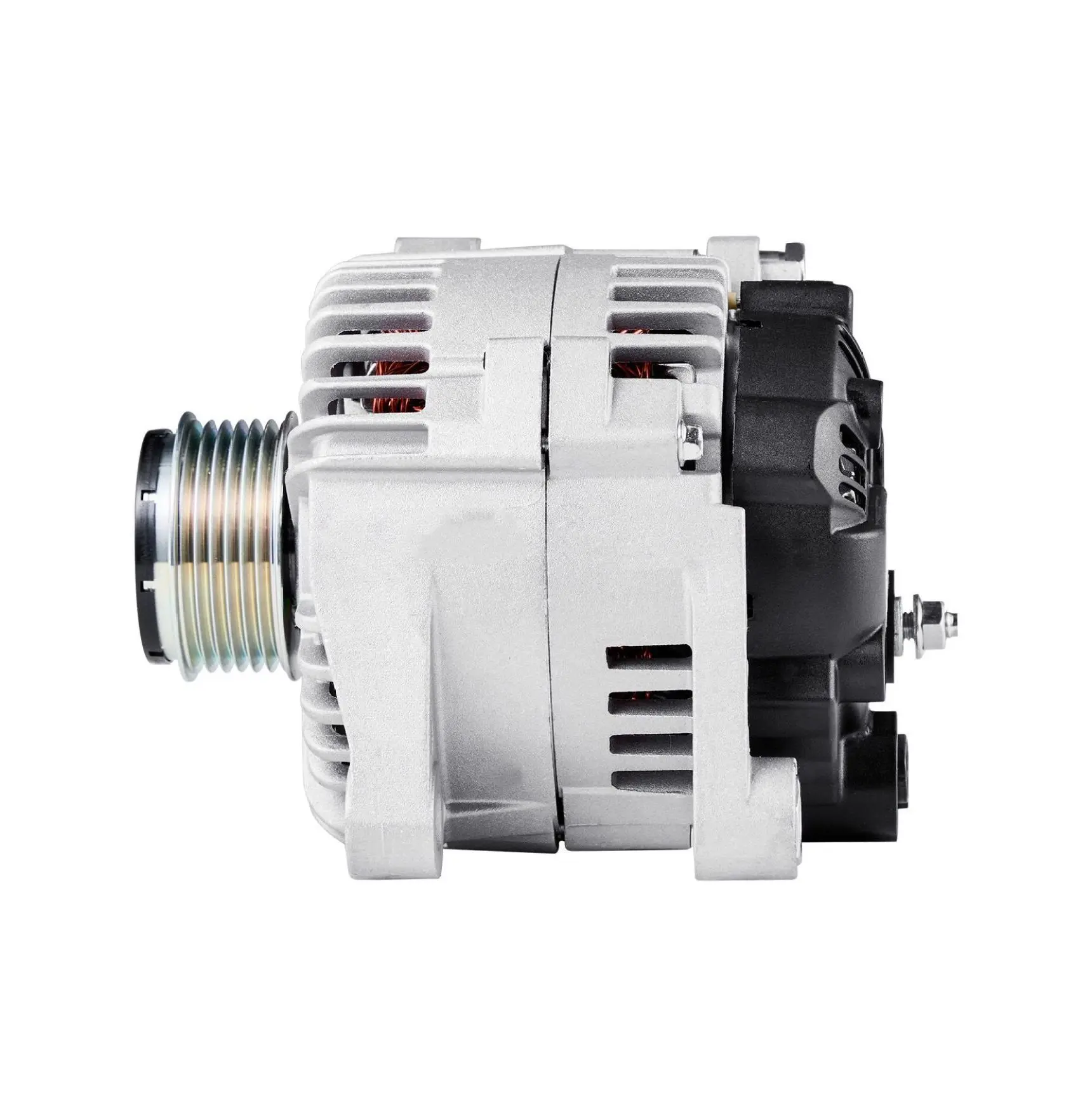 Car Alternator 11491 for Hyundai Sonata 2.4L 2010-2013, Kia Optima 2.4L 2011-2013 - 130A Automotive Replacement Alternator with Copper Coils & Aluminum Housing - 37300-2G150 Default