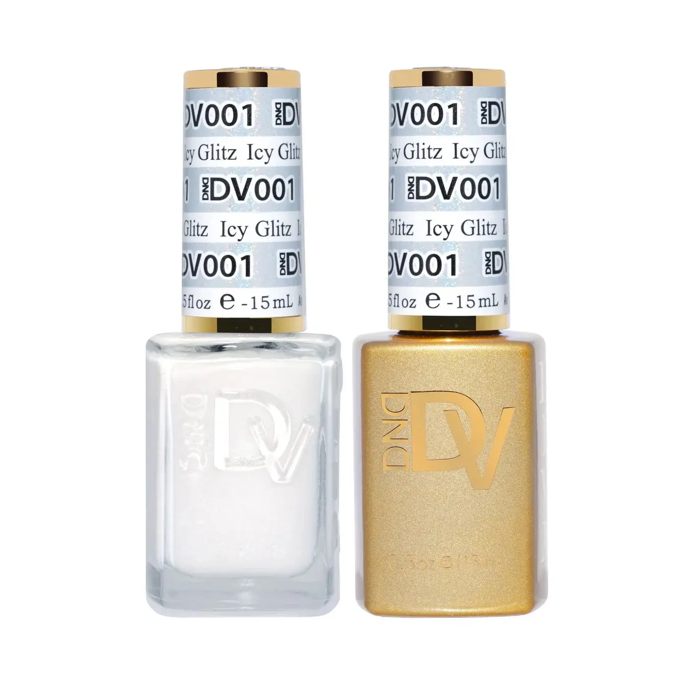 DND Gel & Polish Diva Gel Polish Set from 001-099, First Class Collection, UV/LED Gel Polish and Air Dry Nail Lacquer, Matching Chip-Free Polish Duo, 0.5 Fl Oz