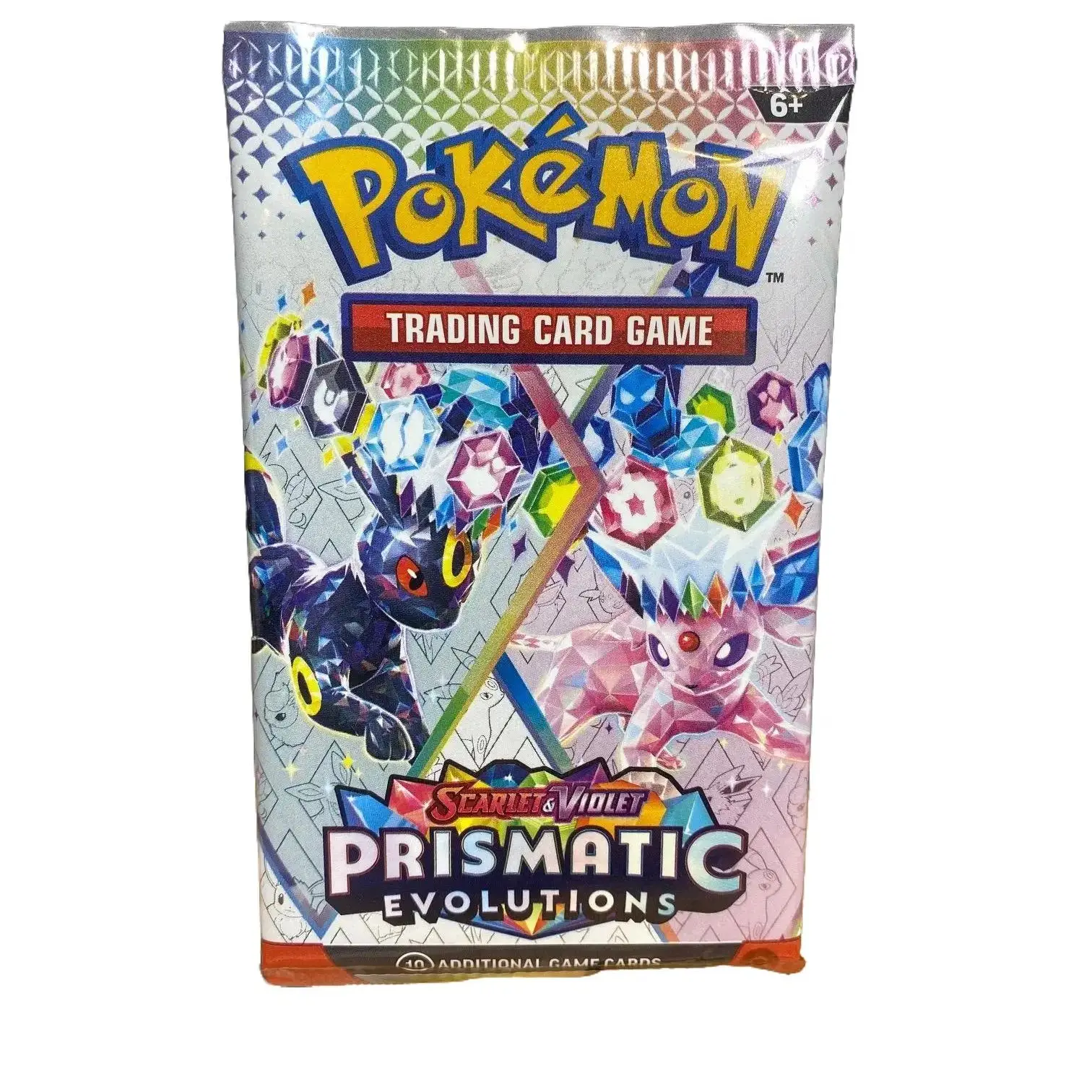 Prismatic Evolutions Pokemon Booster Pack from Scarlet and Violet