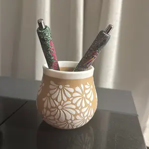 Talavera cantarito 3D pen holder