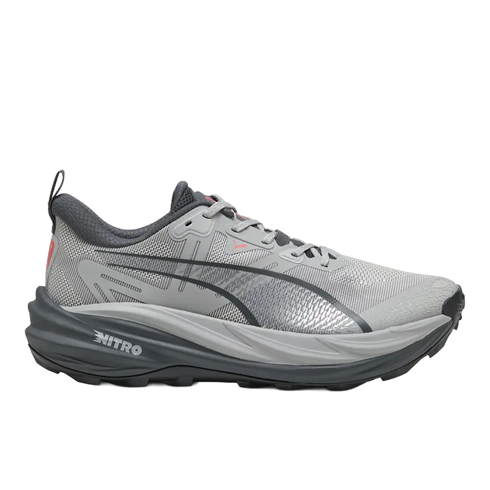 PUMA Mens Voyage Nitro 4 Trail Running Sneakers Shoes - Grey