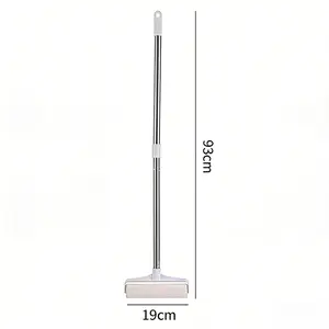 1 PC Telescopic Long Handle Sticky Lint Roller for Floor & Clothing