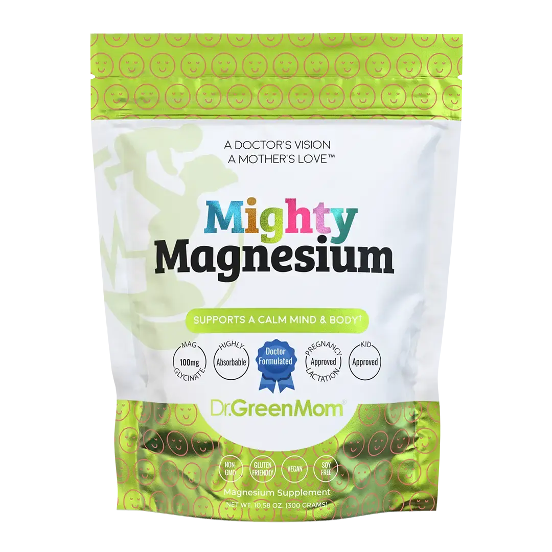 Dr. Green Mom Mighty Magnesium Calming Supplement for Kids & Adults