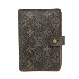 Pre-owned Louis Vuitton other Small Leather Goods Monogram Agenda PM Notebook Cover Brown 11658320187/147206