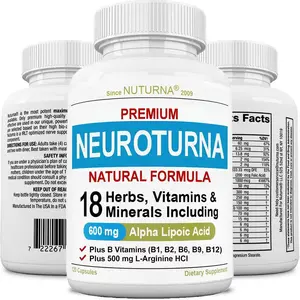 Nuturna Neuroturna Capsules – High-Potency Alpha Lipoic Acid (600mg) with Multi-Nutrient 18-in-1 Formula