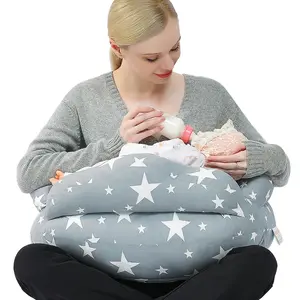 Pillow for , Adjustable  Pillow Breast Feeding Pillow Bottle Feeding More Support for Mom and ,  Essentials for ,Removable Cover