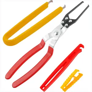 Fuse Puller Pliers, Relay Puller Pliers, 4-Pack Automotive Tools For Car Motorcycle Truck Boat Vehicles Battery Terminal Wiper Remover