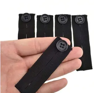 1pc Waistband Extender Buckle, Elastic Adjustable Pants Extension, Maternity Pants Stretch Button