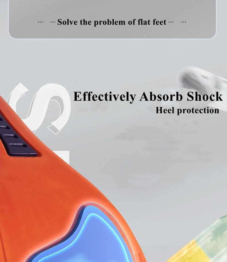 Orthopedic Insoles for Shoes Men Women Brand Arch Support Air Insole for Feet Shock-absorbing Baskets Sport Running Shoe insole