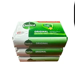 Dettol Anti Bacterial Original Soap 100g - Protects Against Bacteria & Germs with Refreshing Fragrance, 3 Packs of 100g Each Antibacterial
