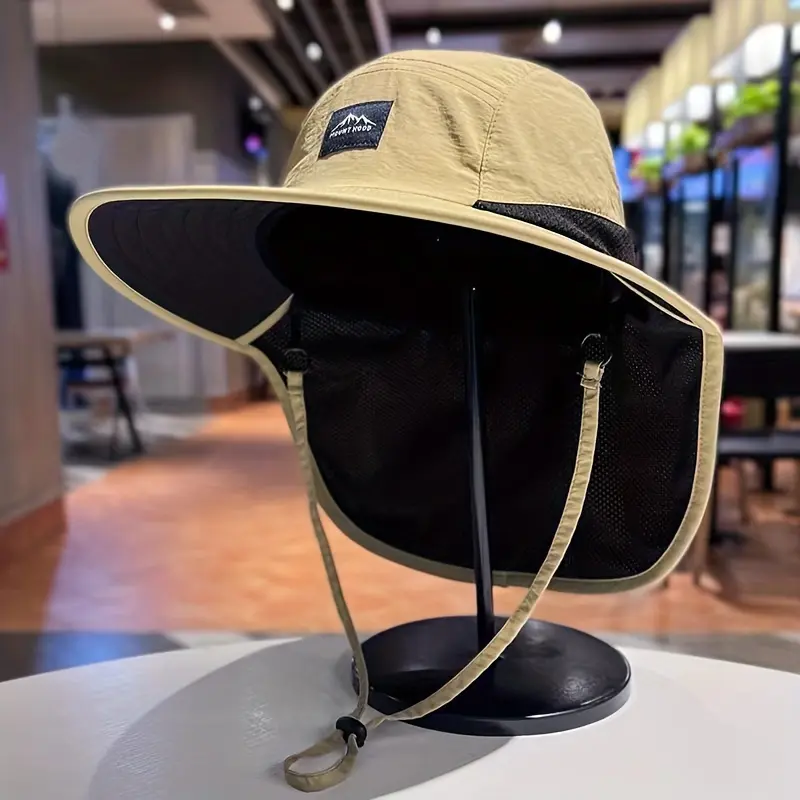 Funky Sun Visor Hat for Men - Perfect for Fishing, Hiking & Camping | Breathable Polyester, Hand Washable