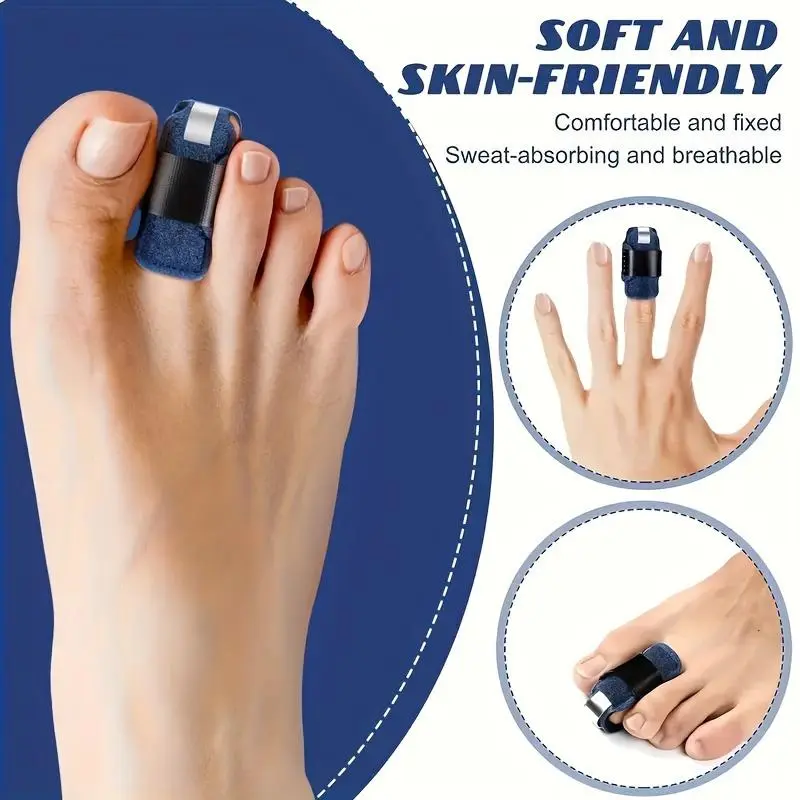 Unisex Adjustable Toe Corrector, Toe Bunion Support Wrap Brace