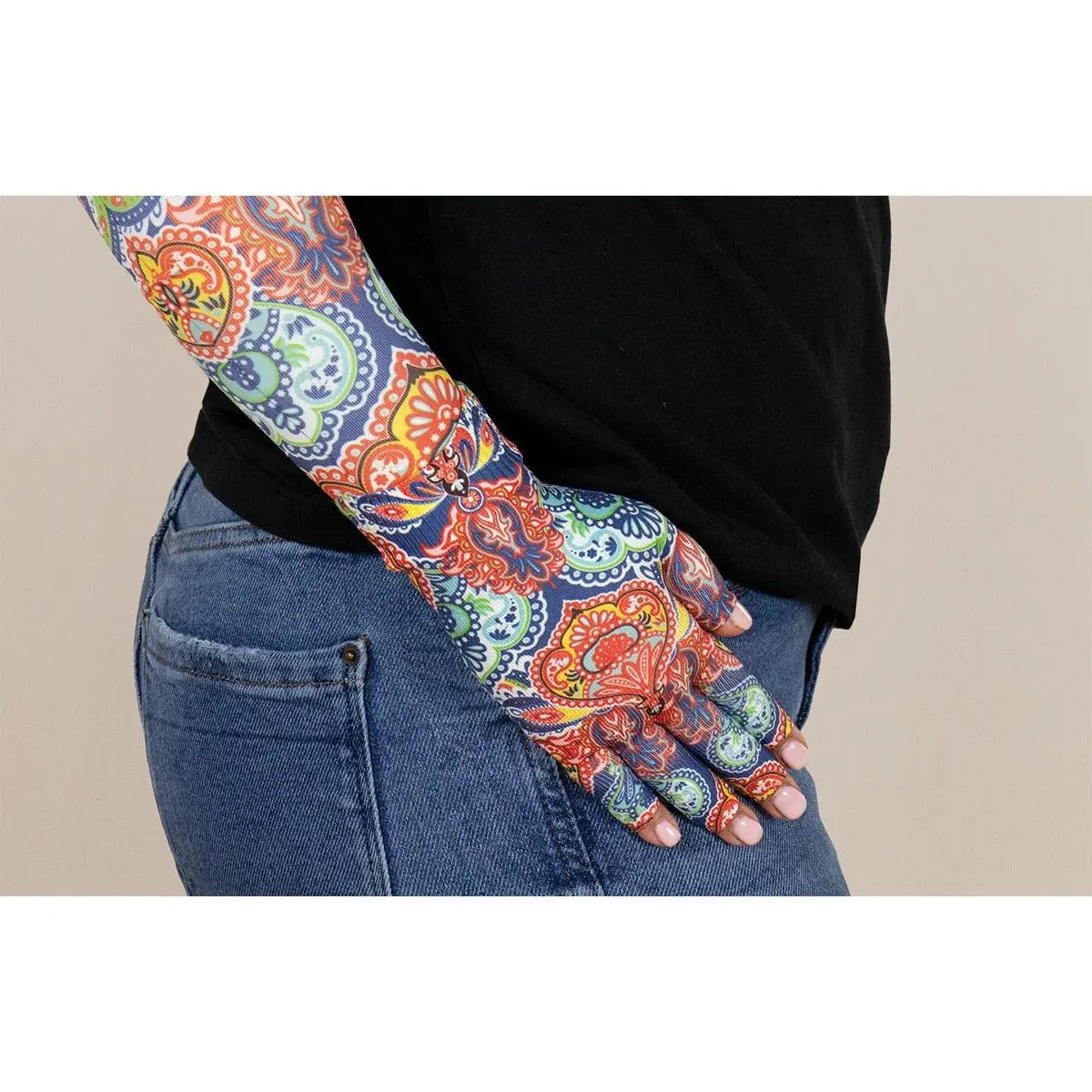 Festival Gradient Compression Glove