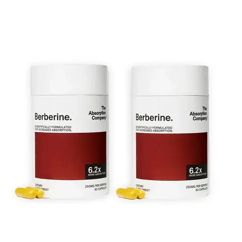 The Absorption Company Berberine Capsules, 6.2x Better Absorption Supplement for Blood Sugar, Metabolism Support, and Energy