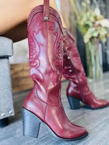 Bonita - Western Women's Boots -(NOT FOR WIDE CALF) Fashionable Cowboy Boots for women  Footwear pointed  toe