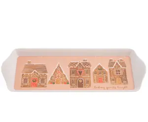 Gingerbread Baking Spirits Bright Melamine Tray