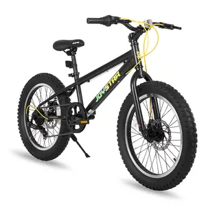 JOYSTAR 20 Inch Mountain Bike Kids Ages 7-12 Year Old, 3-Inch Wide Knobby Tires, 7 Speed Shimano Drivetrain, Disc Brakes santa cruz v10