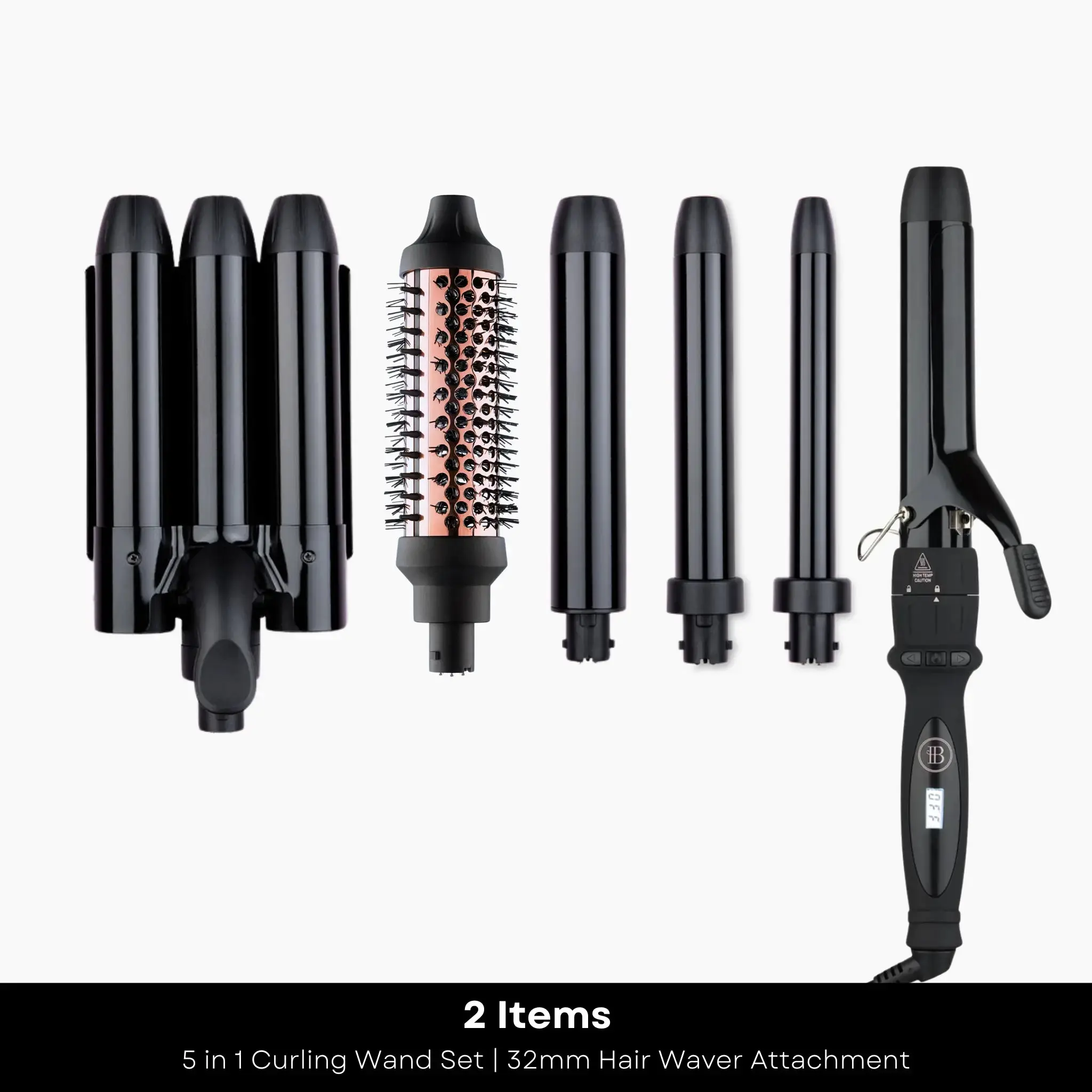 5-in-1 Curling Wand and Hair Waver