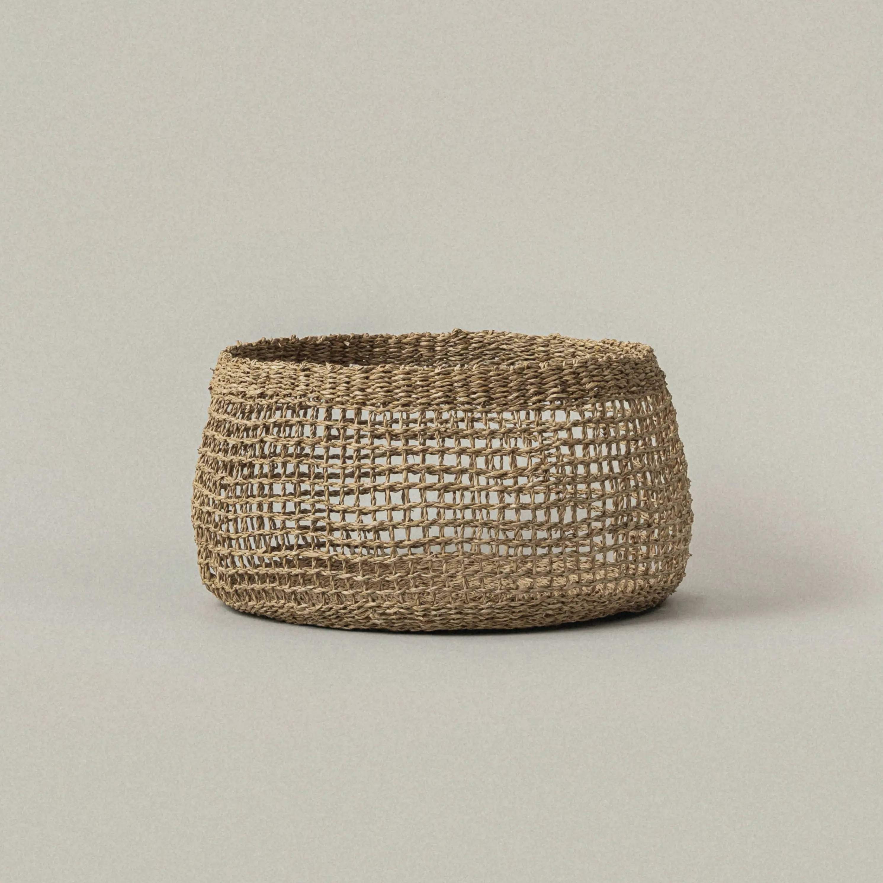 Seagrass Round Storage Basket – Siwa Round Large