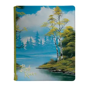 Bob Ross Lakeside Path 9-Pocket Zippered PRO-BINDER® Bob Ross Lakeside Path 9-Pocket Zippered PRO-BINDER®
