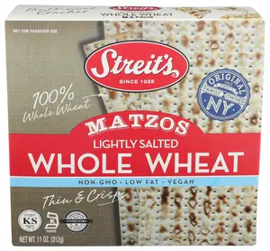 Streits Matzo Ww Lightly Salted - 11.000 OZ