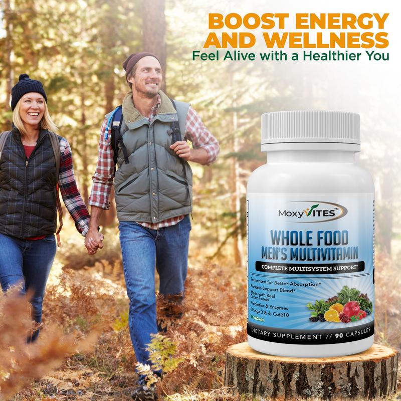 Methylated Multivitamin for Men with 44 Whole Foods