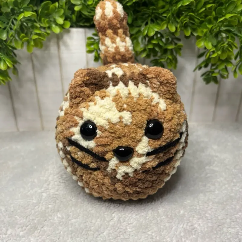 Handmade Crochet Chonky Kitten