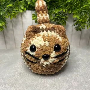 Handmade Crochet Chonky Kitten
