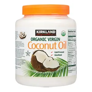Kirkland Signature, Organic Virgin Coconut Oil, 84 fl oz Natural Flavor