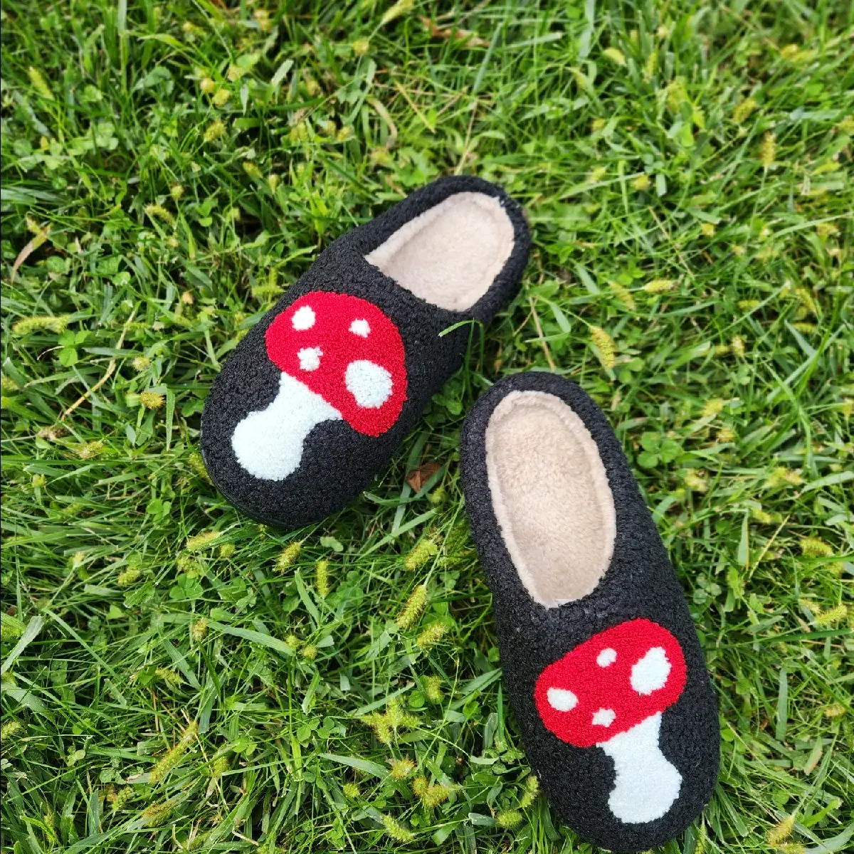 Mushroom Heaven slippers