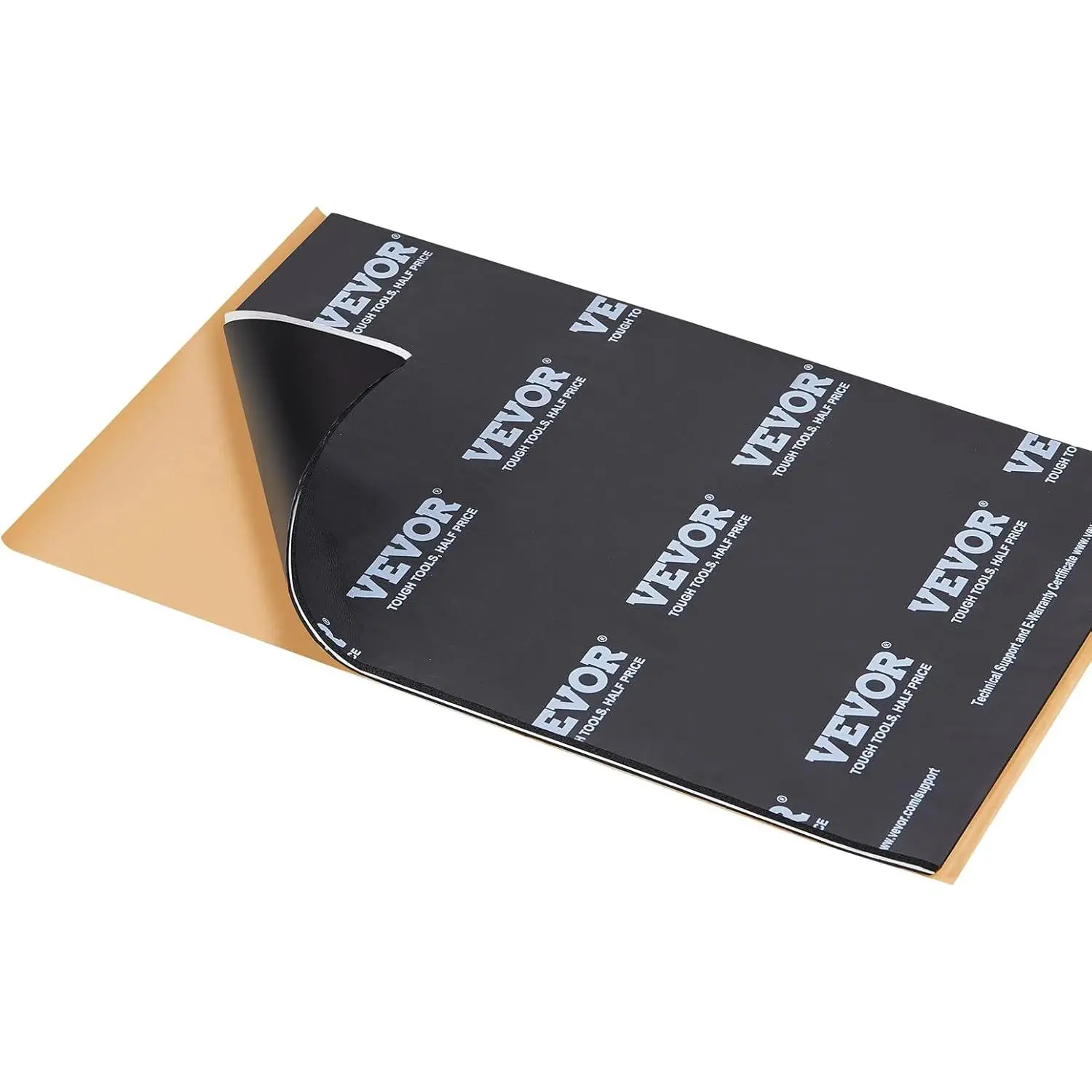 VEVOR Car Sound Deadening Mat - 200 mil, 25 sqft Butyl Rubber Deadener for Cars with High-Strength Adhesive, Noise-Reducing Foam for Soundproofing, Heat Insulation & Vibration Dampening, Sound Insulation