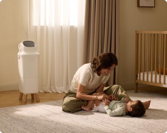 Diaper Pail – Odor-Locking Waste Disposal for the Modern Nursery Designed for parents navigating the daily realities of diaper changes, this diaper pail transforms how nurseries manage waste. DP01