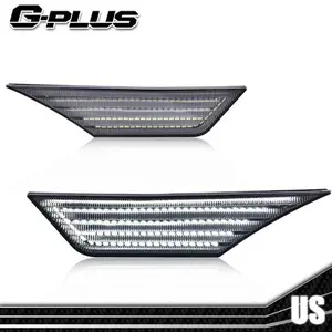 Fit For 2016-2021 Honda Civic LED Side Marker Lights Turn Signal Lamp Smoke Side Lights G-PLUS