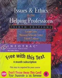 USED-Issues and Ethics in the Helping Professions (with InfoTrac) by Gerald Corey (Paperback)