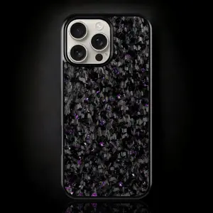 FORGED Carbon Fiber iPhone Case - Purple Forged