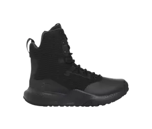 UNDER ARMOUR BOOTS MEN MICRO G STELLAR ZIP BLK/BLK 3028313-001