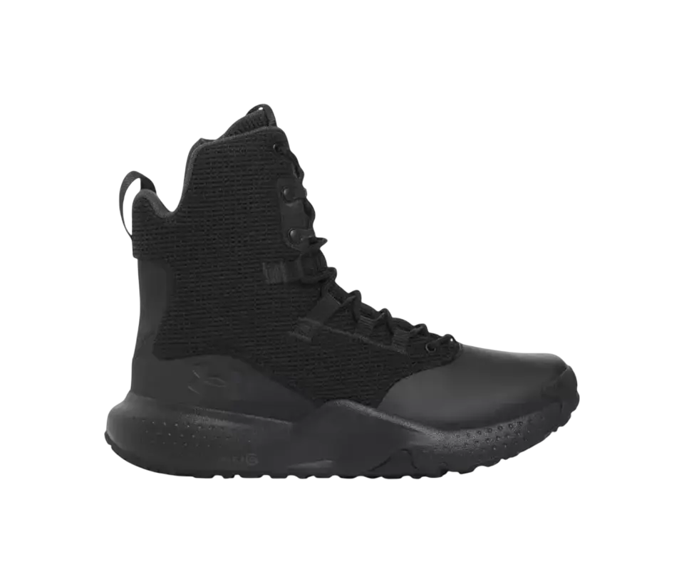 UNDER ARMOUR BOOTS MEN MICRO G STELLAR ZIP BLK/BLK 3028313-001 UNDER ARMOUR BOOTS MEN MICRO G STELLAR ZIP BLK/BLK 3028313-001