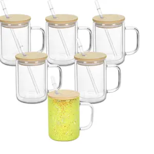 18 Oz Acrylic Snowglobe Tumbler