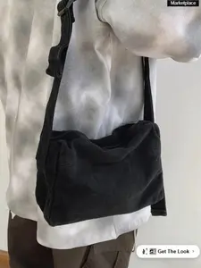 Lightweight,Business Casual Minimalist Canvas Hobo Bag For Teen Girls Women College Students,Rookies & White-collar Workers Perfect for Office,College,Work ,Business,Commute,Outdoors, Travel, Outings