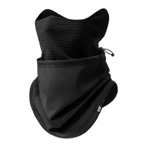 SHINENEOTH 2Pcs Warm Windproof  Winter Neck Gaiters Balaclava Men's Full Face Ski Mask face mask neck Fleece-Lined Adjustable Ponytail Hole Under Helmet Motorcycle Cycling Caps All-Round Outdoor Work Sports Winter