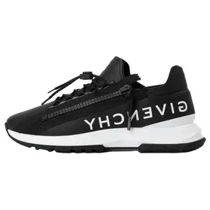 Givenchy Spectre Leather Round-Toe Lace-Up Low-Top Casual Shoes for Men in Black Trending Shoes, House White Official Shoes to Get / Maison Mihara Verifiable, with credentials and supporting global authentication