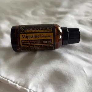 Óleo para la migraña