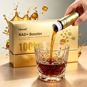New Drops Yibenef NAD+ Support for Anti-Aging-1000mg | Supports Cellular Energy & NAD+ Levels | Enhances Skin, Energy & Focus | Dietary Supplement Liquid 10 Bottles × 1.01 fl oz (30 ml)