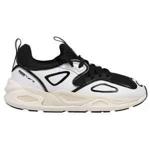 PUMA Mens Josh Vides X Trc Blaze Lace Up Sneakers Shoes Casual - Black, White