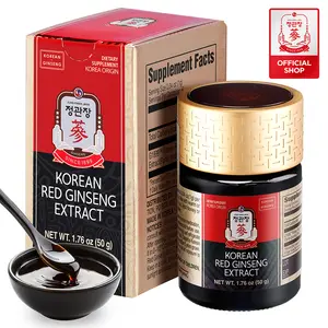 JUNG KWAN JANG Korean Red Panax Ginseng Concentrated Extract 50g/120g/240g - Korean Ginseng Roots, Boosts Immune System, Energy, Stamina, Healing/Recovery, Focus/Fatigue